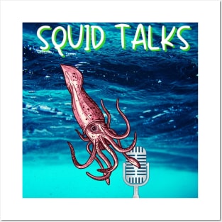 Squid Talks Posters and Art